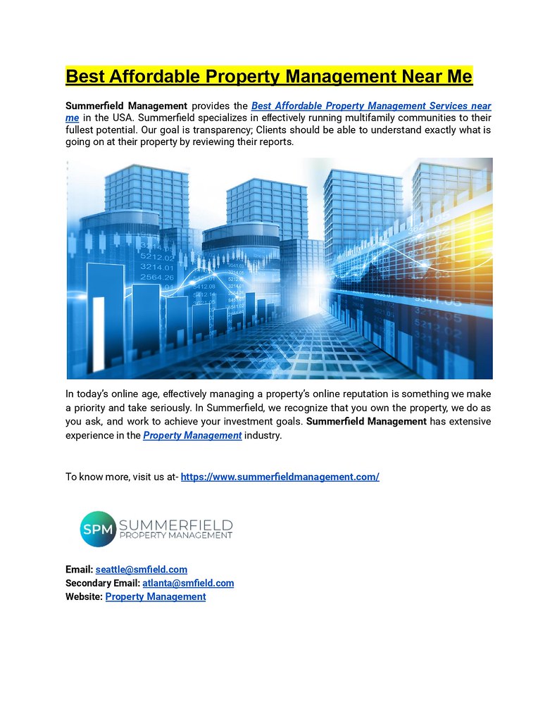 Best Affordable Property Management Near Me Summerfield Ma… Flickr