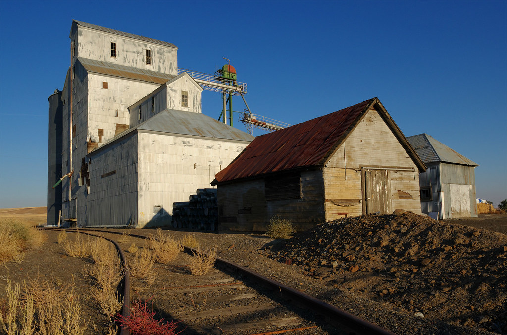 Grain elevator, Winona, Washington_ Along the Palouse & Co… Flickr
