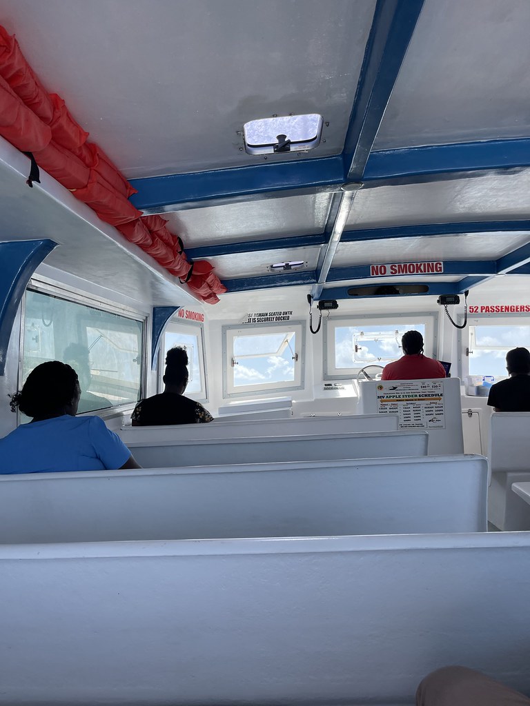 Ferry to Nevis from St Kitts Photo Flickr