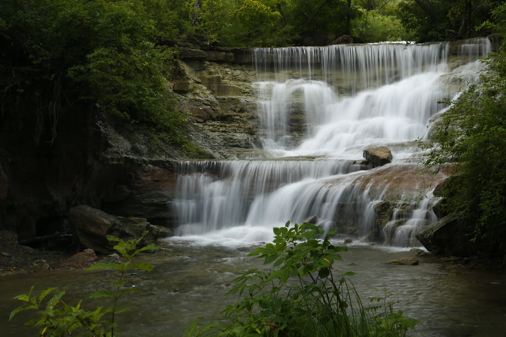 Chase Lake Falls Cottonwood Falls, KS I'm not sure if ther… Flickr