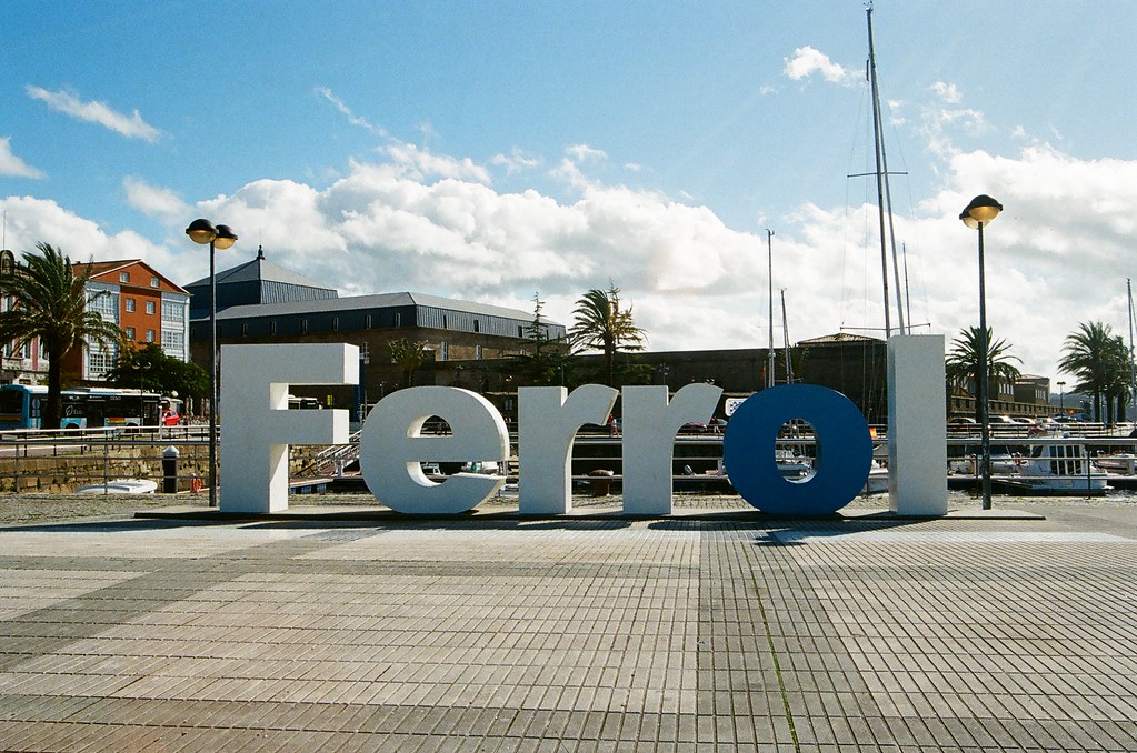 "Ferrol" sign El Ferrol, Spain ChrisB1570 Flickr
