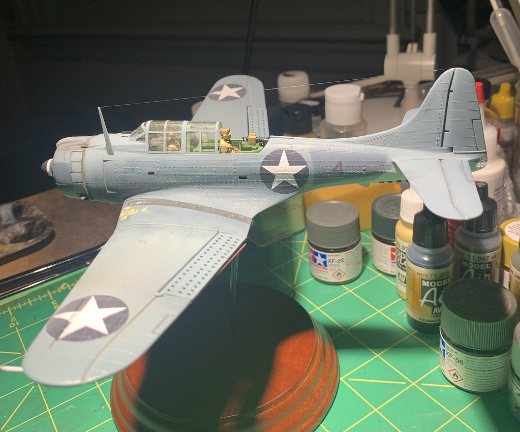 1/48 Monogram/Revell SBD3 Dauntless, June 1942, completed… Flickr