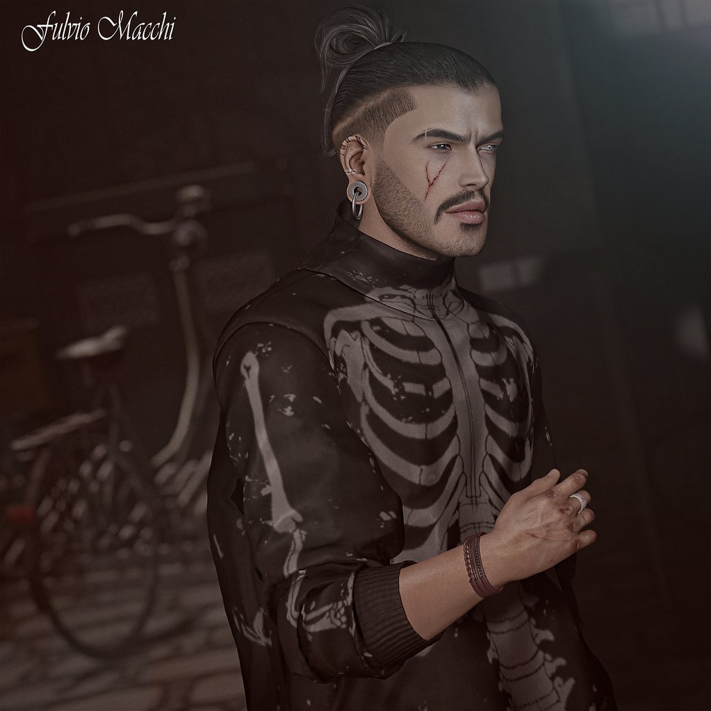 Skully Hair Hairbase [MAGNIFICENT] RAGNAR Buns Hair … Flickr