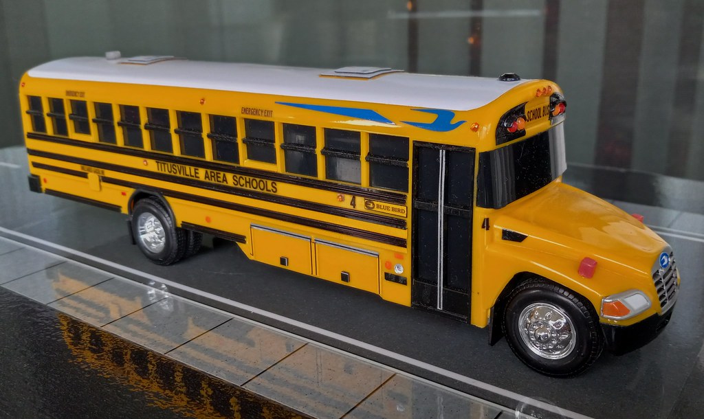 PENNSYLVANIA BLUE BURD BUS TITUSVILLE AREA SCHOOLS Flickr