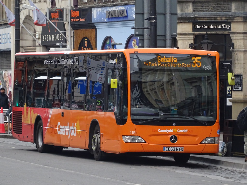 CE63NYR Cardiff Bus 35 118 Matt's Transport Photography Flickr
