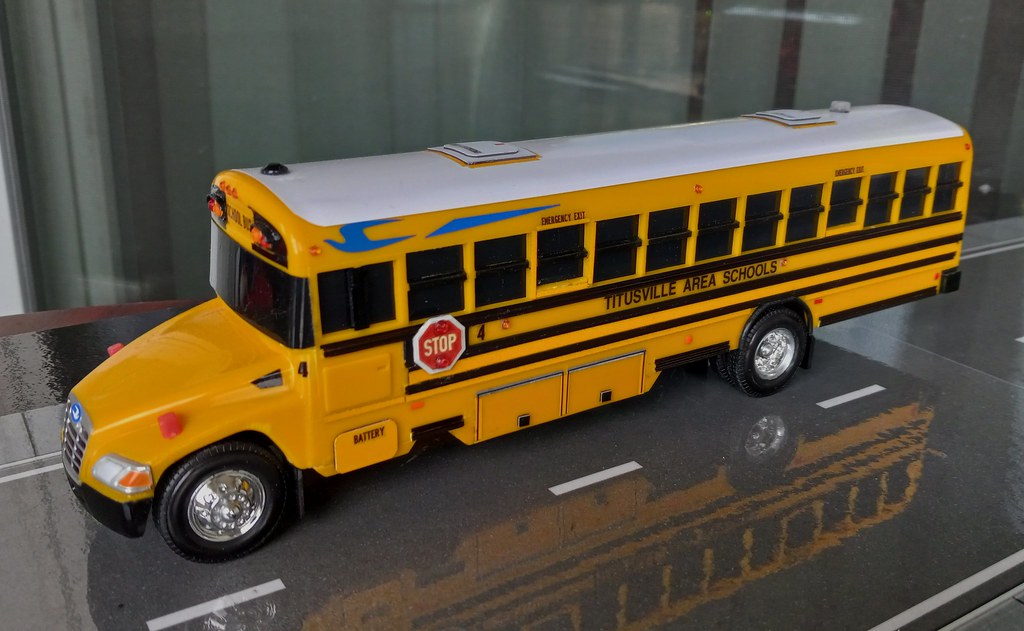 PENNSYLVANIA BLUE BURD BUS TITUSVILLE AREA SCHOOLS Flickr