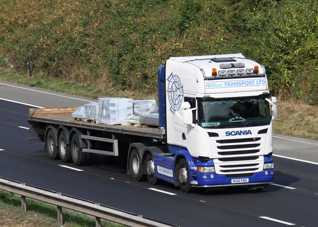 KU15FNO Hilltop Transport Scania R450 M4 Downend , Bristol… Flickr
