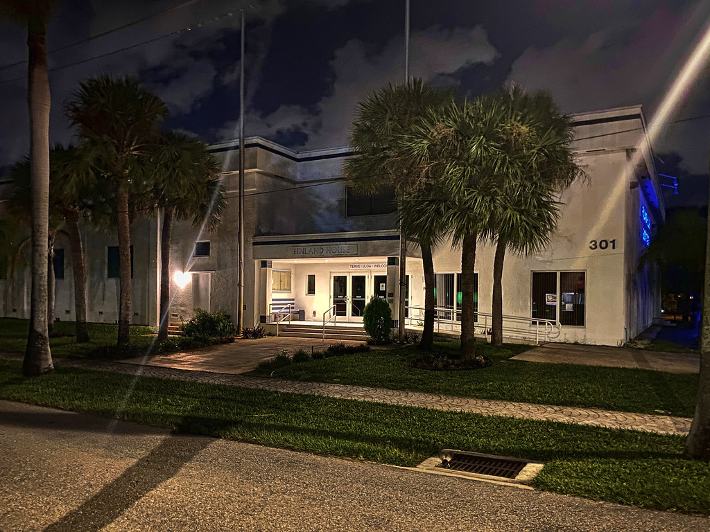 Finland House, 301 W Central Boulevard, Lantana, Florida, … Flickr