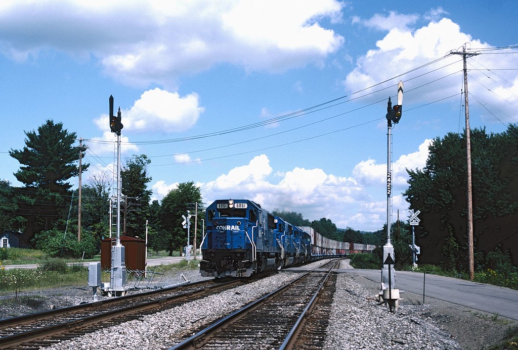 CR 6861 TIOGA CENTER, NY Conrail 4142 Flickr