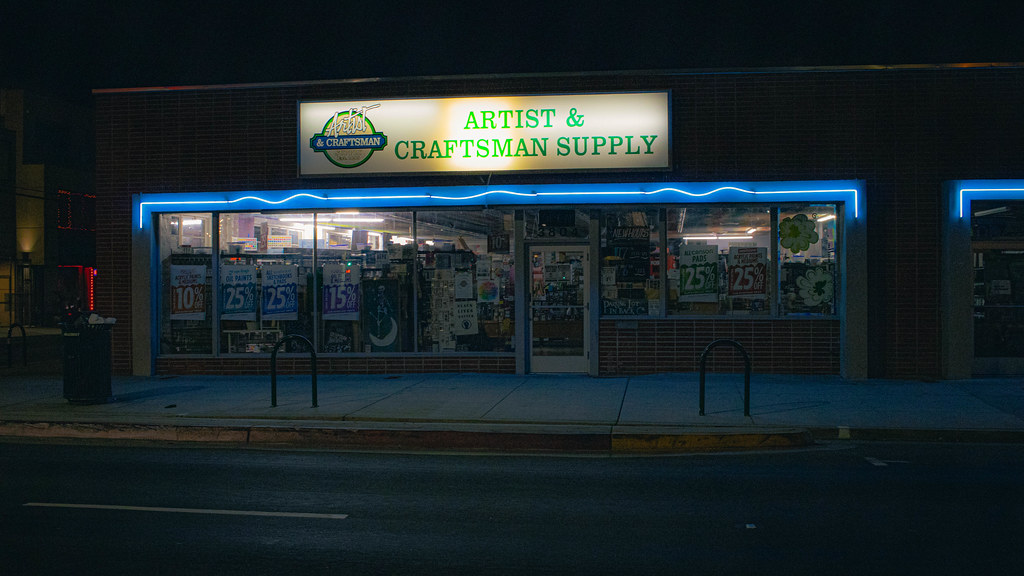 Buying art supplies Hillcrest. San Diego, CA BillyDoubleDown Flickr