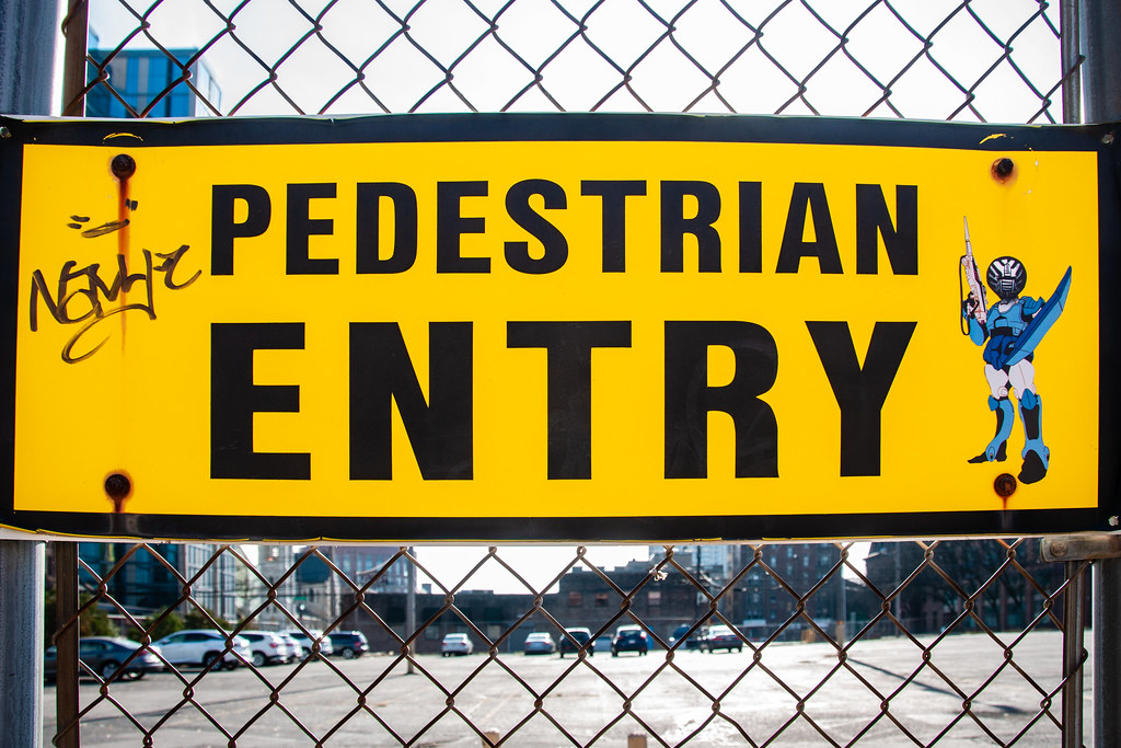 Philadelphia Street Art Stikman PEDESTRIAN ENTRY stikma… Flickr