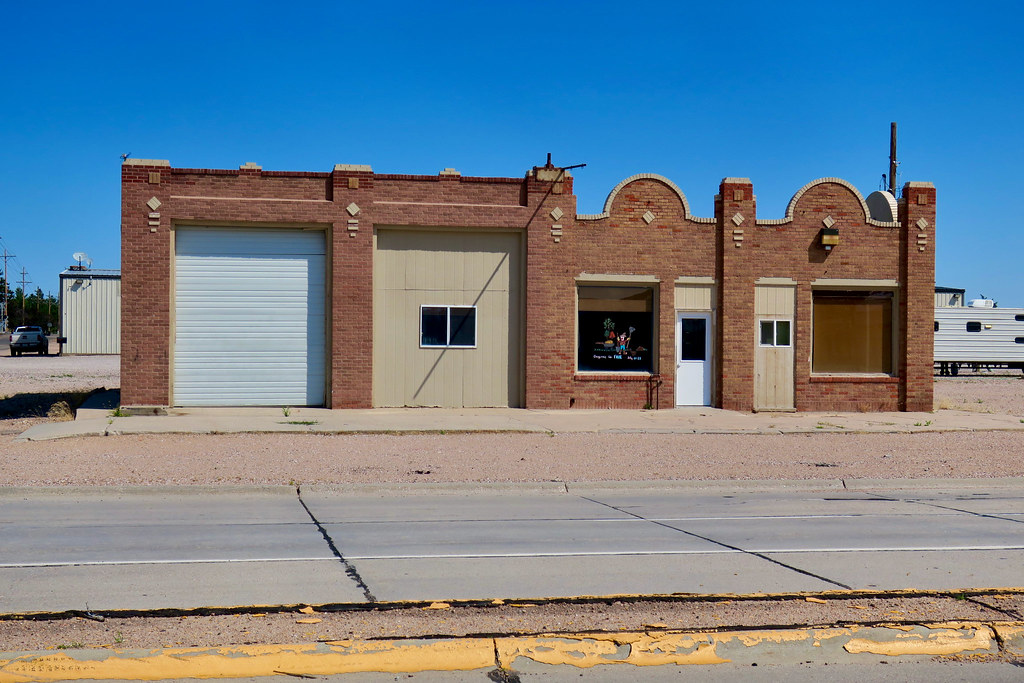 Former Gas Station, Sidney, NE A former gas station along … Flickr