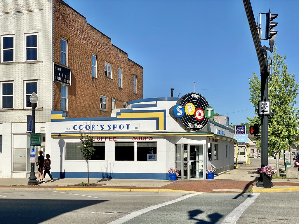 The Spot Restaurant, Court Street and Ohio Avenue, Sidney,… Flickr
