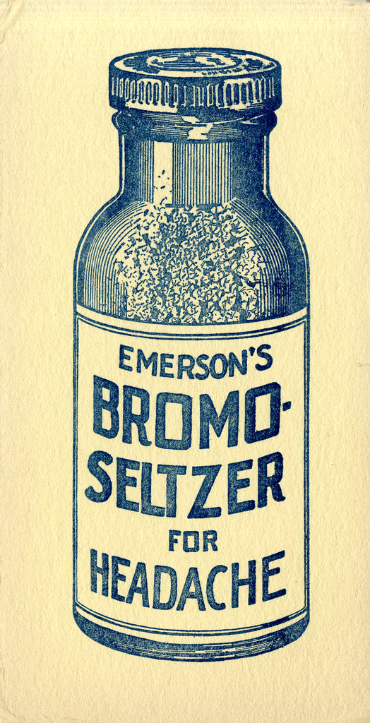 Emerson's BromoSeltzer for headache Collection Images fr… Flickr