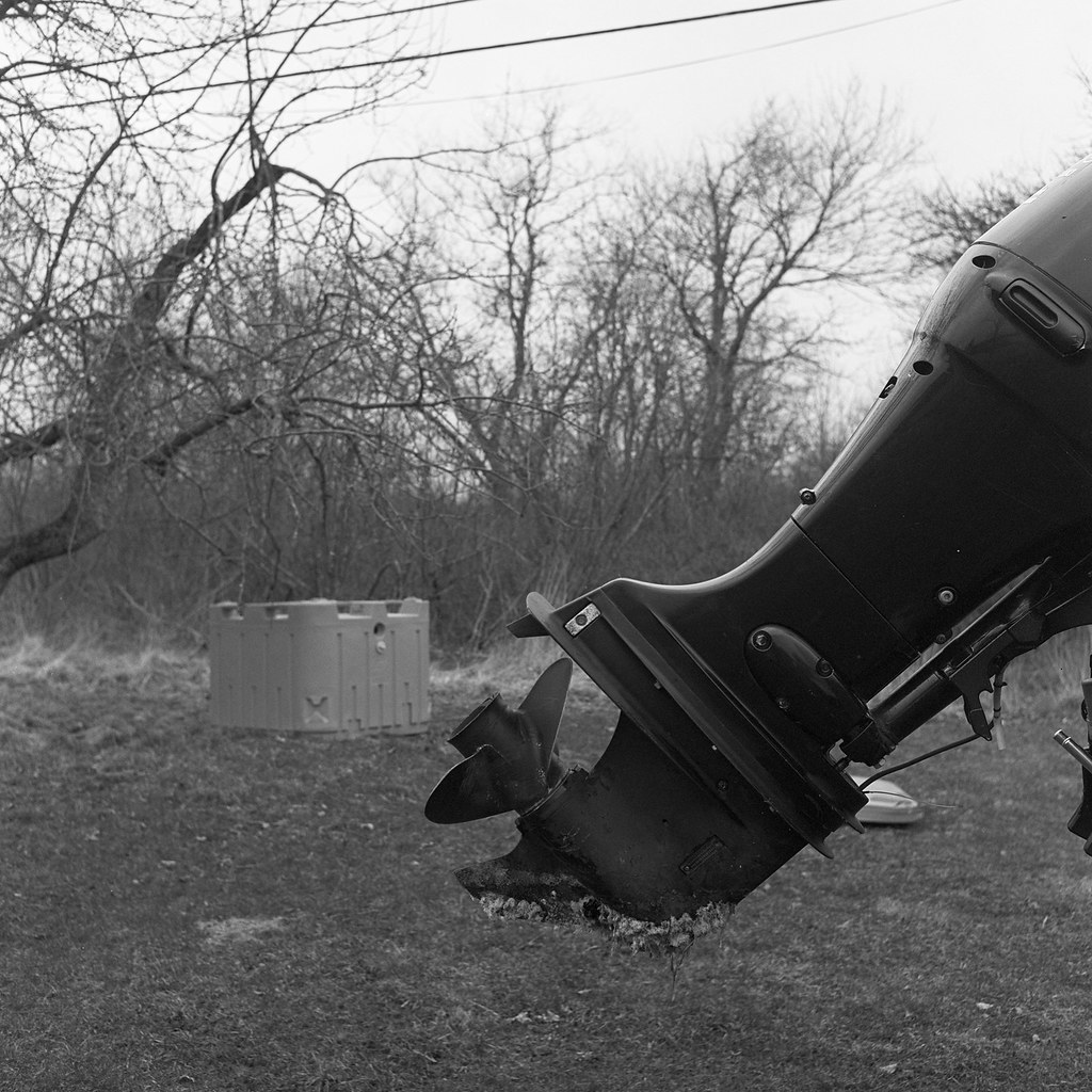 img202112064e Outboard shapes, Owls Head Maine. April 2022… Flickr