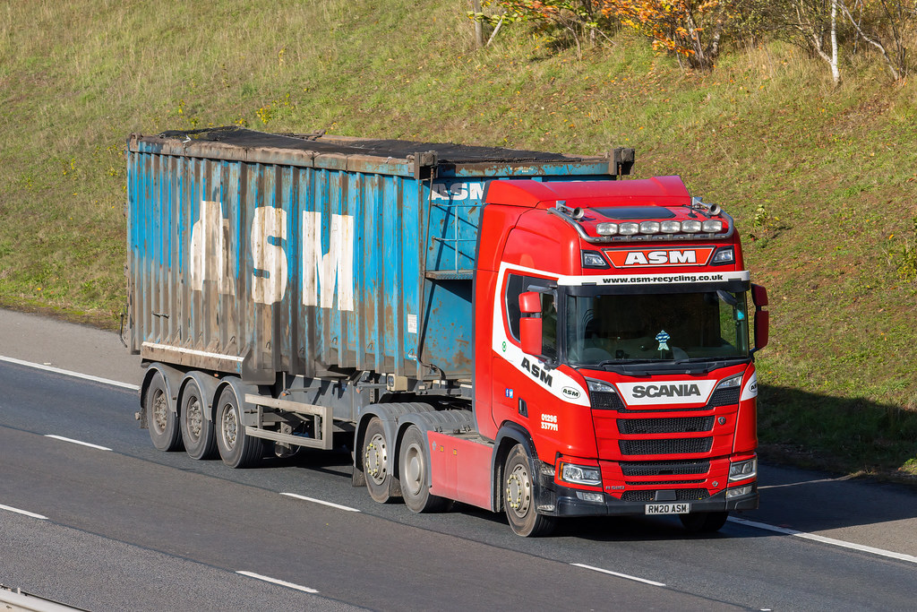 ASM Recycling Scania R520 RM20 ASM M40 near Tachbr… Flickr