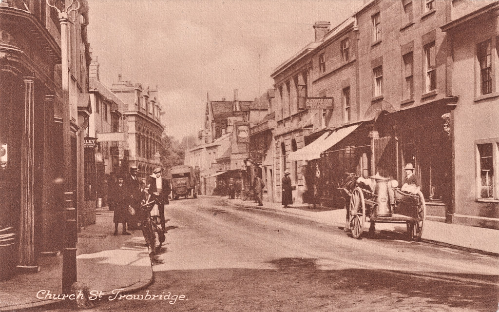 Church Street, Trowbridge Early 1900's Horse & cart with m… Flickr