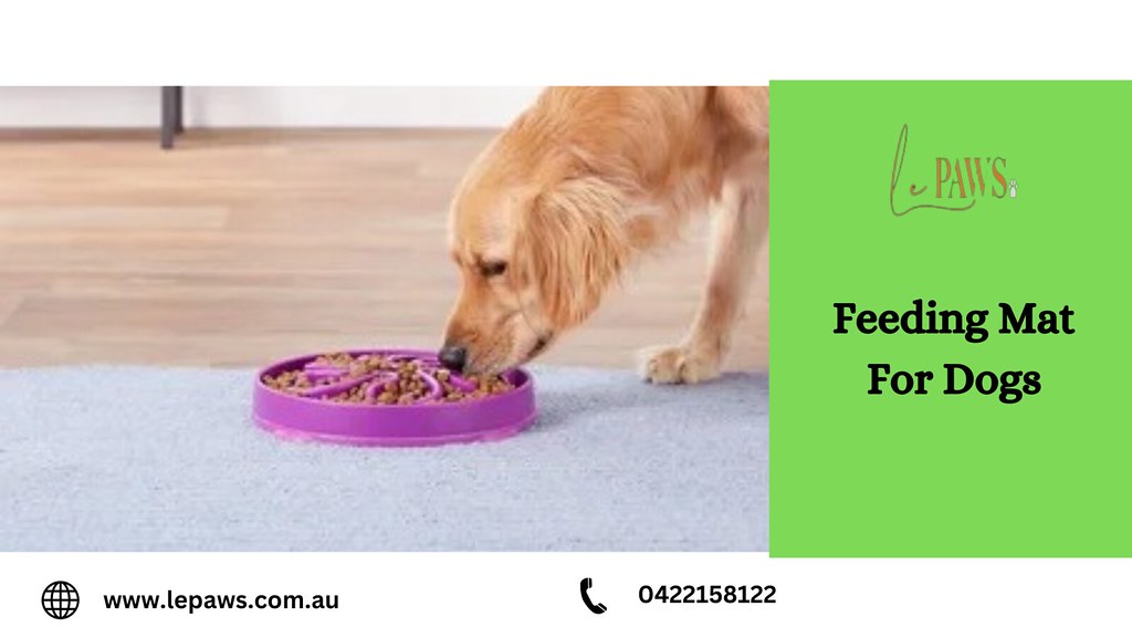 Best Feeding Mat For Dogs Le Paws Le Paws offers the bes… Flickr