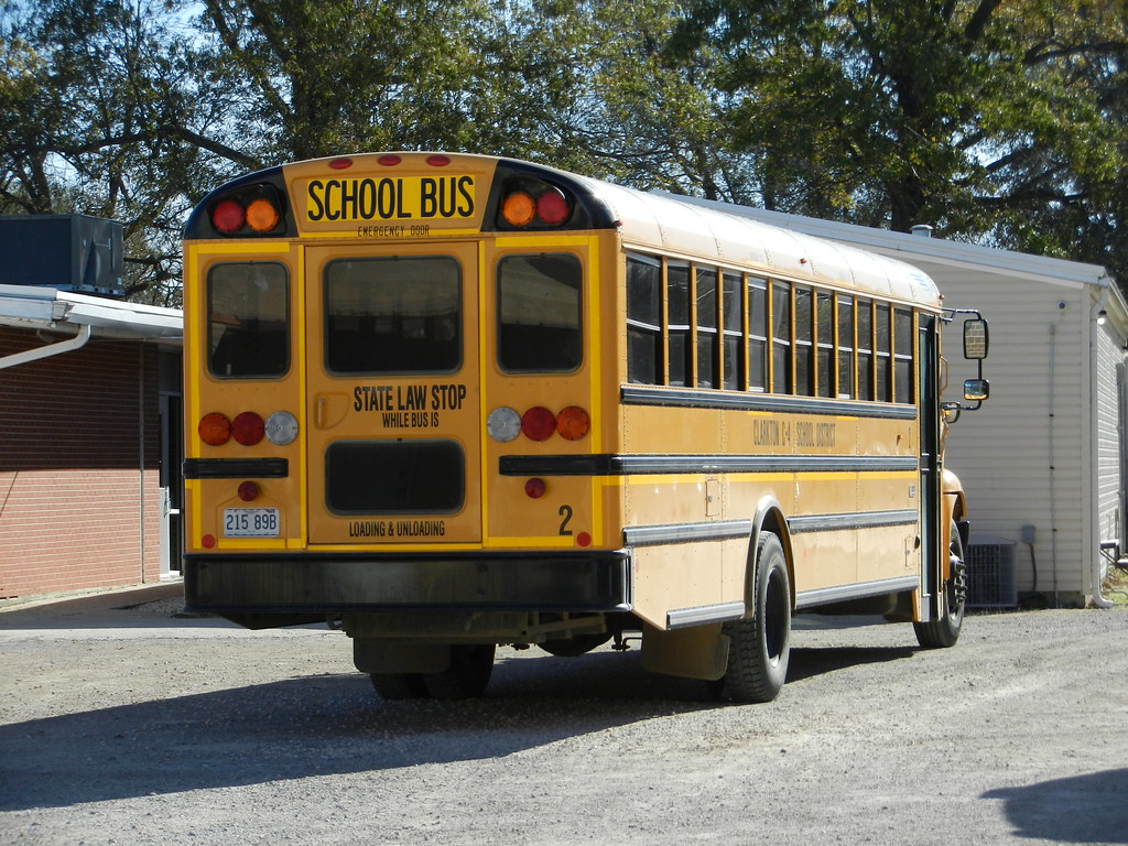 Clarkton C4 School District 2 (2) Bus lot Clarkton, MO Flickr