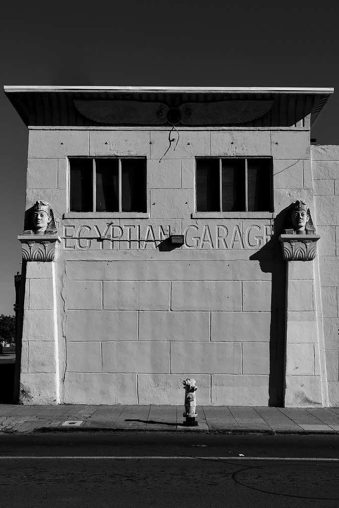 Egyptian Garage Euclid Avenue, City Heights. Built in 1923… Flickr