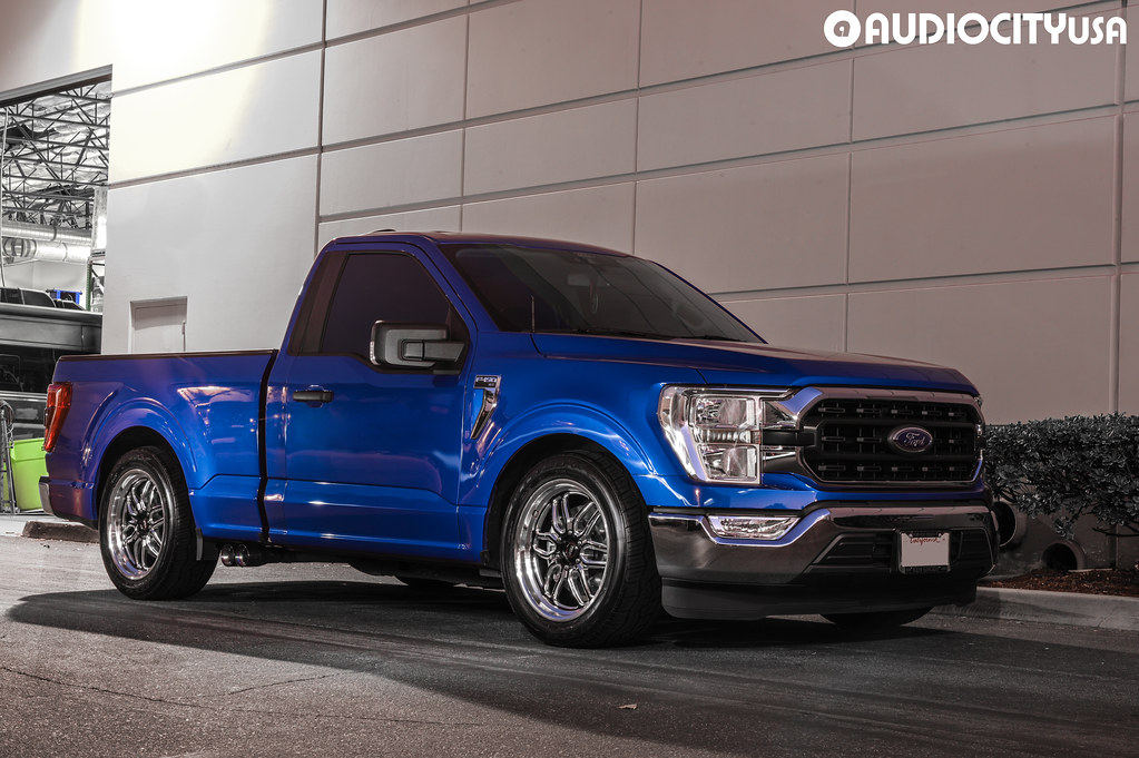 2021 Ford F-150 on 20x10 Weld Laguna Gloss black milled | Flickr