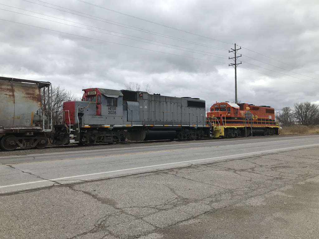 HESR 3526 Carrollton Michigan. HESR 3526 & 2028 Train 74… Flickr
