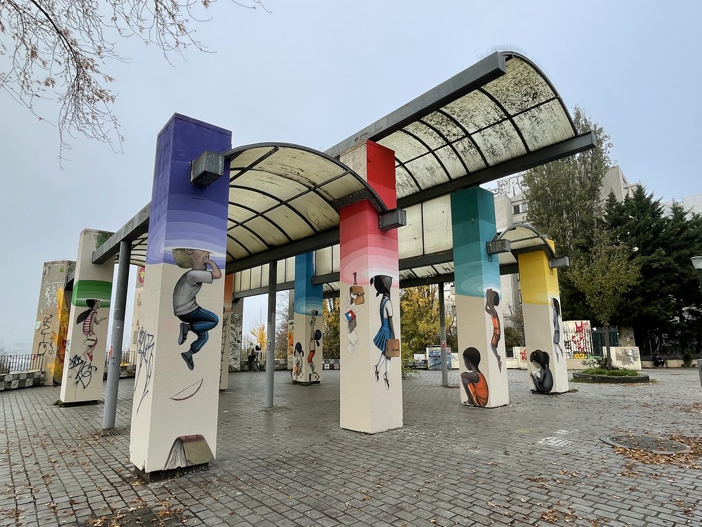 Seth Belvédère de Belleville streetartrendezvous paris20… Flickr