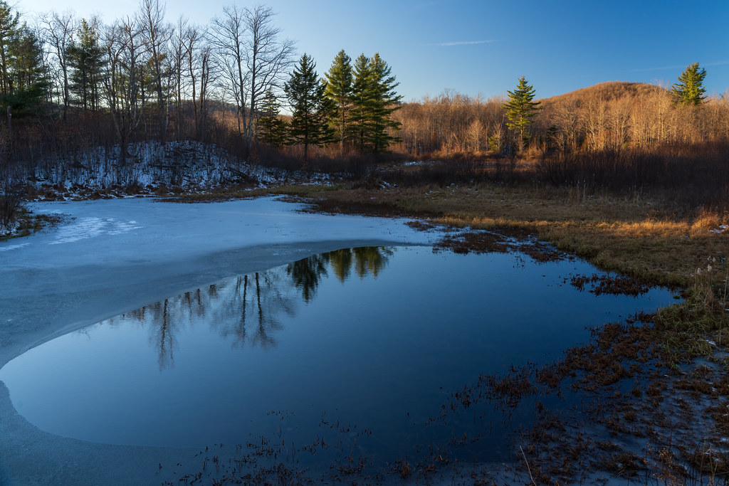 Starksboro VT Freezing pond Rick Braley Flickr