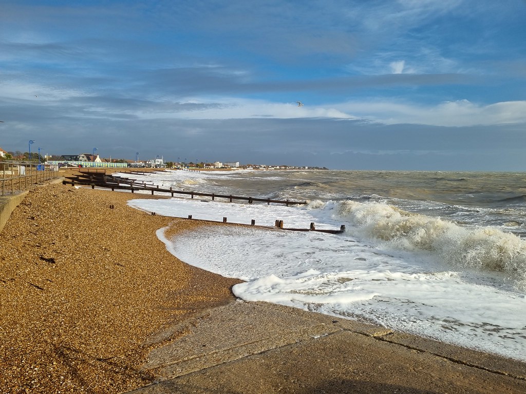 Felpham Beach Rough seas in Felpham Garry McGivern Flickr