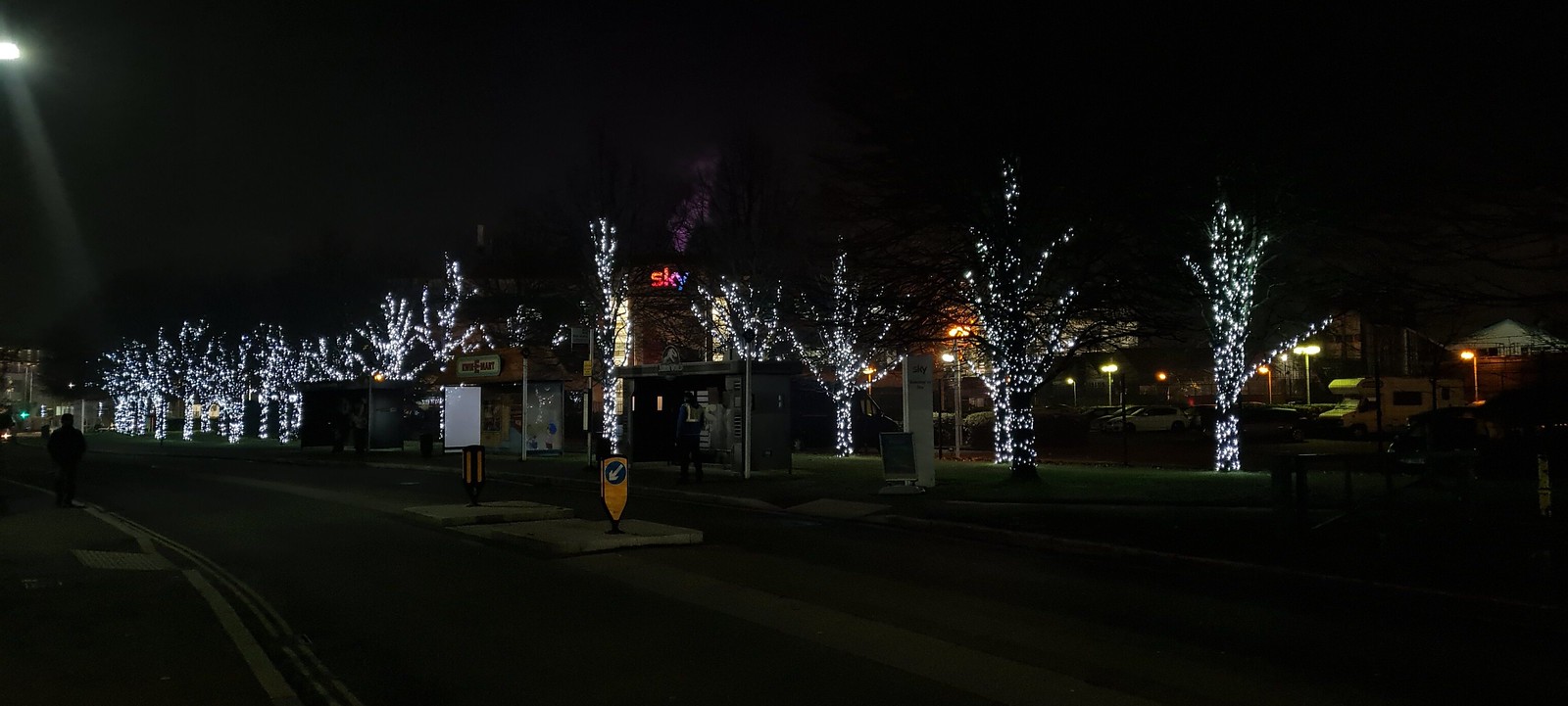 2022 Nov 30 Christmas Lights. Near Sky TV Gillette Flickr
