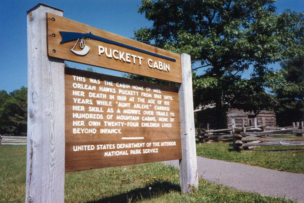 Puckett Cabin Blue Ridge Parkway Born around 1837, “Aunt… Flickr