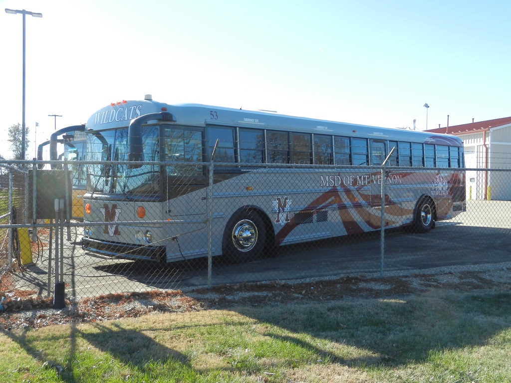 M.S.D. of Mt. Vernon 53 Bus lot Mt. Vernon, IN Flickr