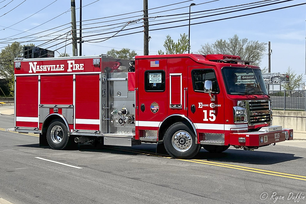 Nashville Fire Department. Engine 15. | 2022 Rosenbauer 1500… | Flickr