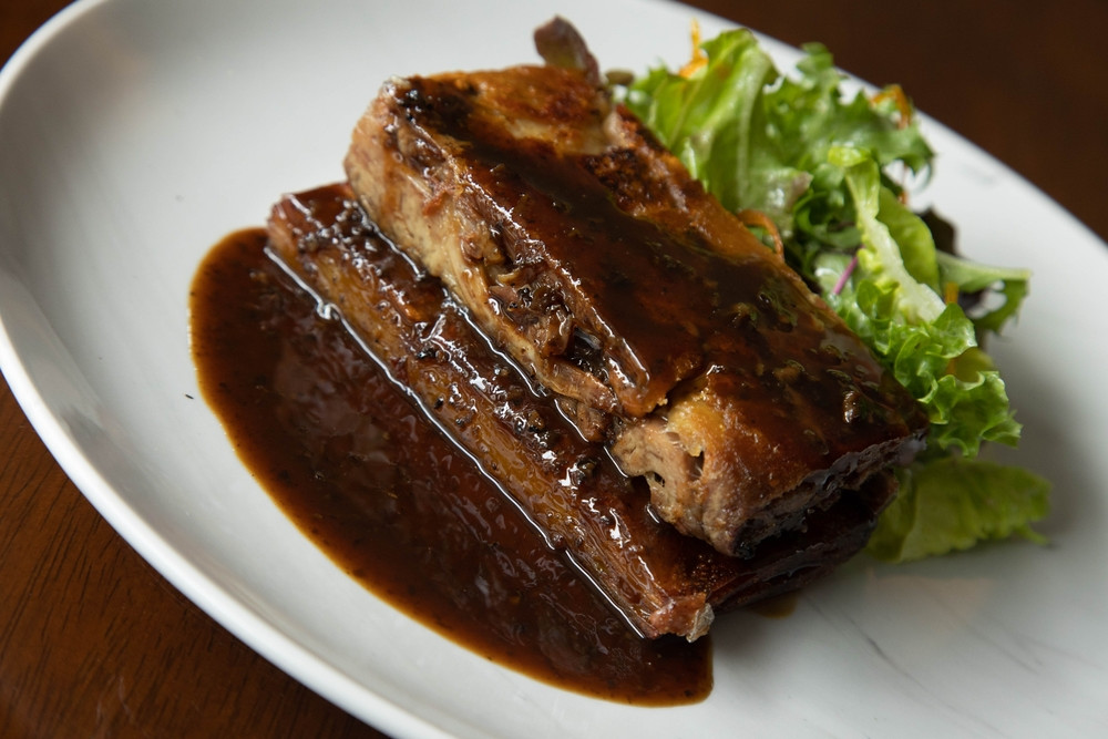 Slow Roasted Duck Stirfry of slow roasted duck with mixed… Flickr