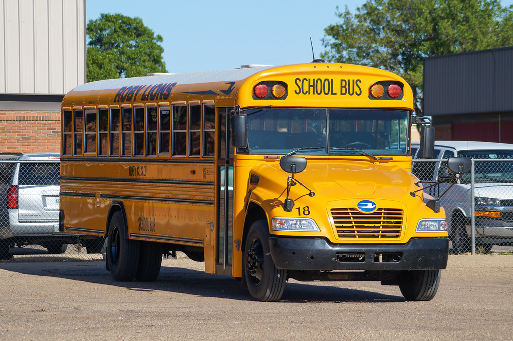 Roby Lions Blue Bird Vision 18 One of Roby CISD's school/… Flickr