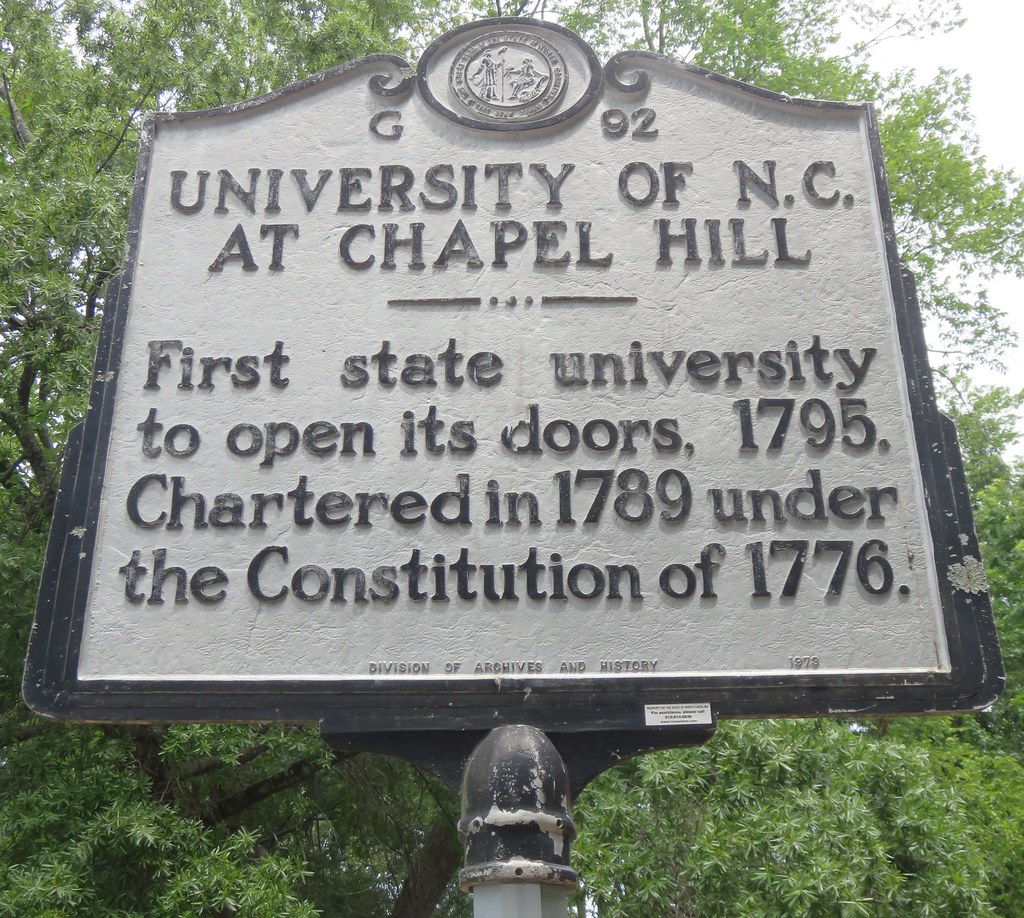 University of North Carolina at Chapel Hill Marker (Chapel… Flickr