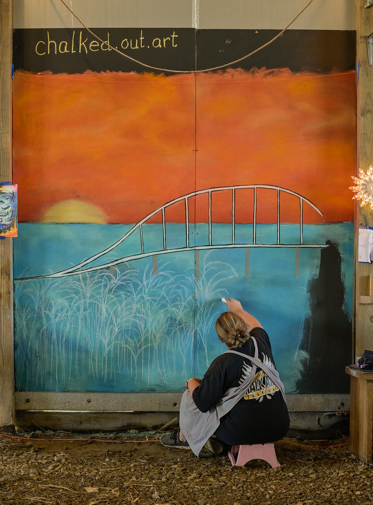 Free TwoDay Chalk Arts Festival Making Big Waves Hoope… Flickr