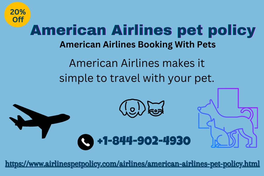 American Airlines pet policy 1 There are only a few pet… Flickr