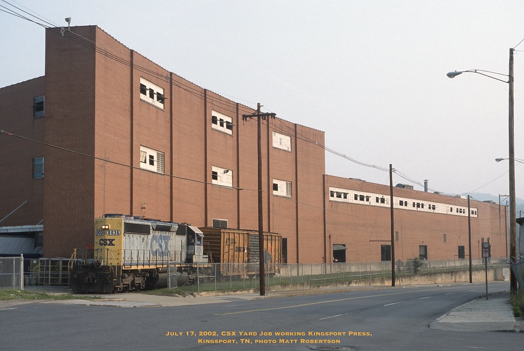 CSX Yard Job, Kingsport, TN, working KIngsport Press, phot… Flickr