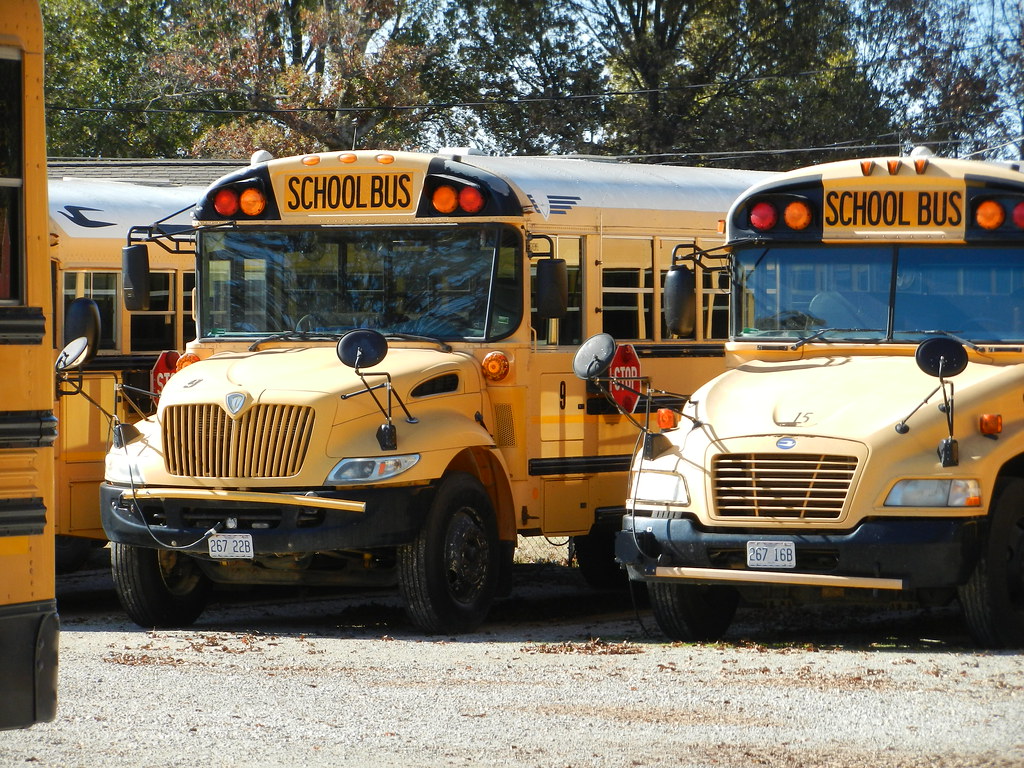 SenathHornersville C8 School District 9 Bus lot Senath