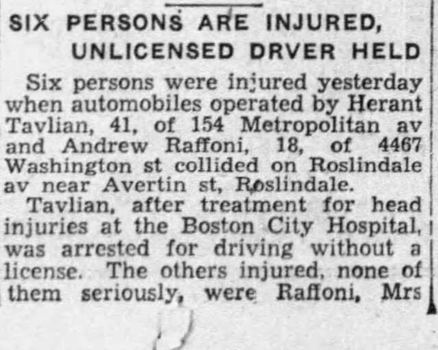 Astoria Motors young Raffoni car accident 1 of 2 The_Bosto… Flickr