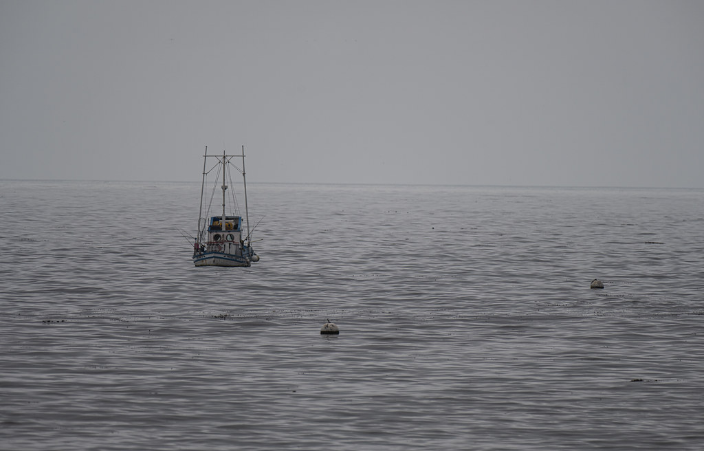 Capitola Beach Fishing boat loki95003 Flickr