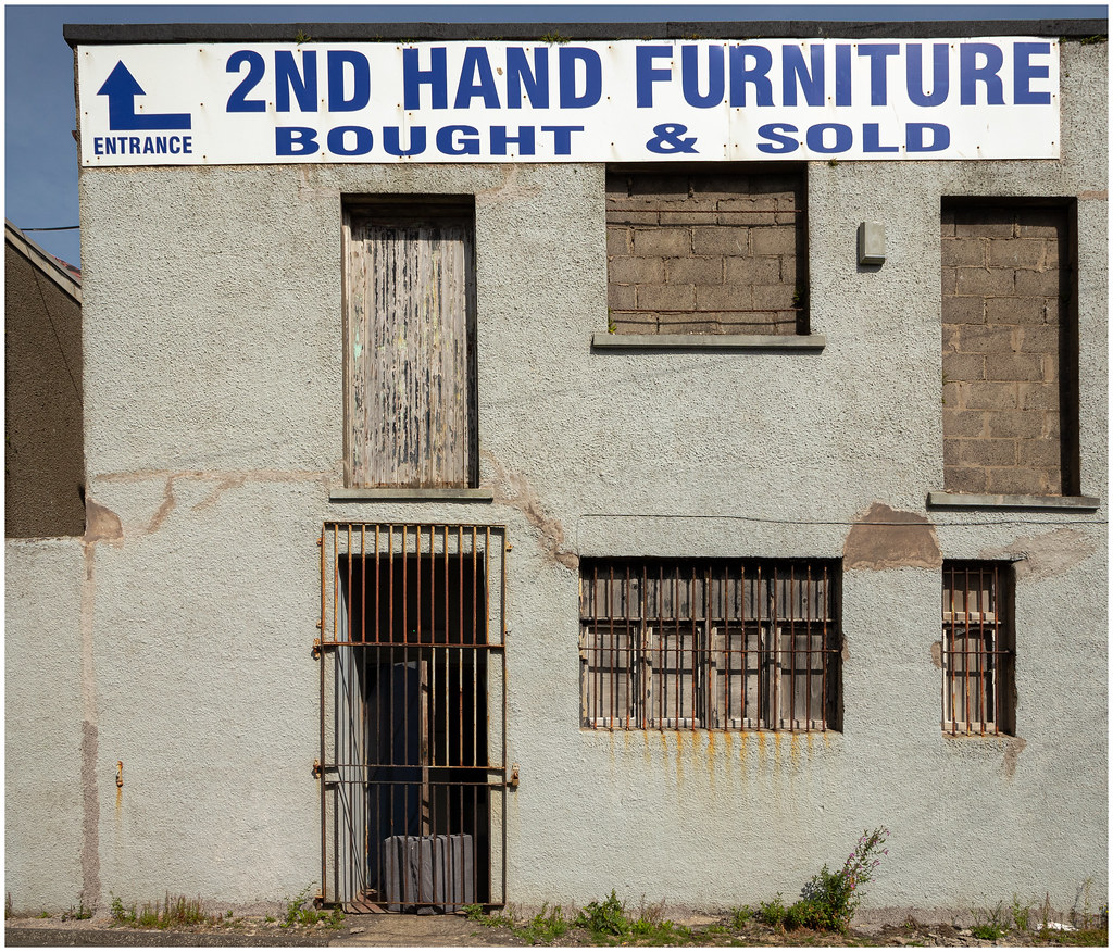 Abandoned Furniture Shop Bought and Sold, Saltcoats2 Flickr