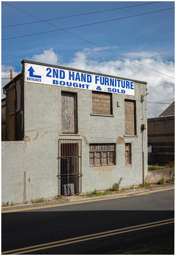 Abandoned Furniture Shop Bought and Sold, Saltcoats Flickr