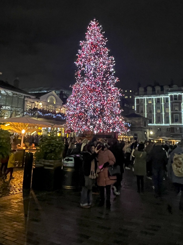 Covent Garden Christmas tree Bex Walton Flickr