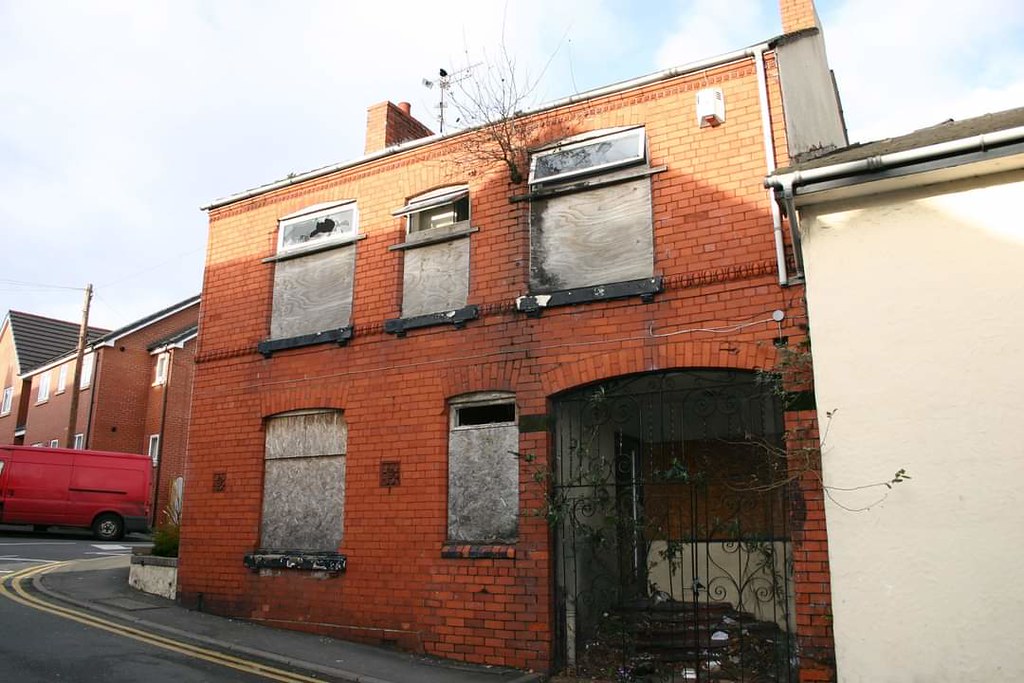 Connah’s Quay, Mold Road, Old Dairy,Slaughter House Flickr