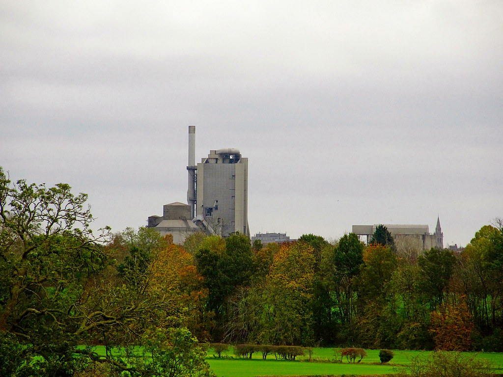 Rugby Cement Works View from Church Lawford Saxon Sky Flickr