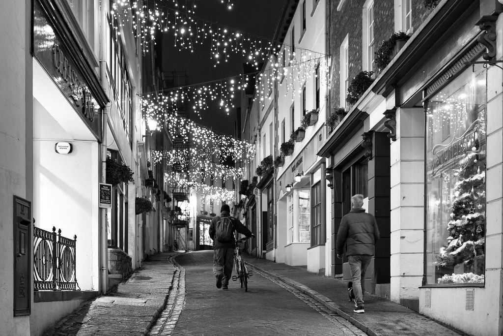 Mill Street, Guernsey Those Christmas lights Light up the … Flickr