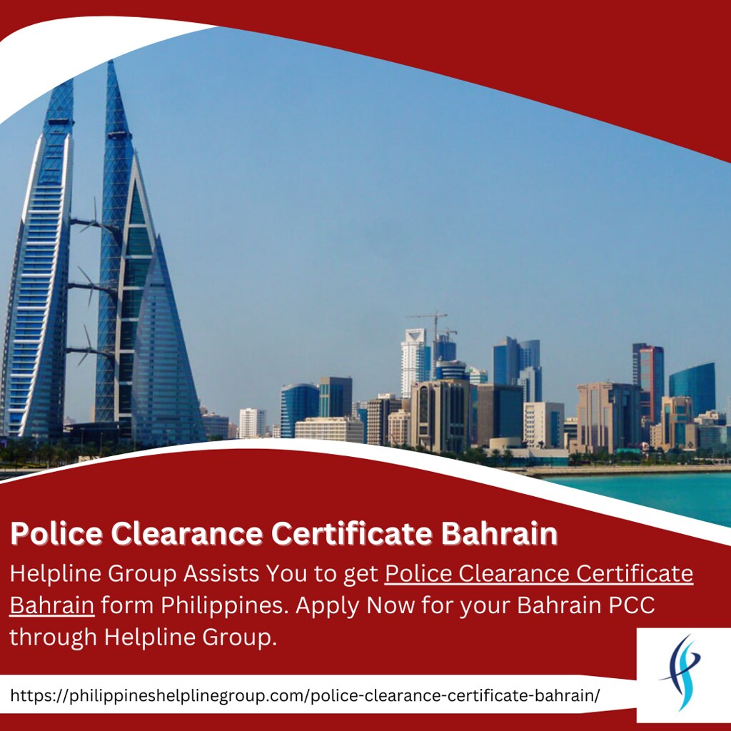 Police Clearance Certificate Bahrain 1 Helpline Group As… Flickr