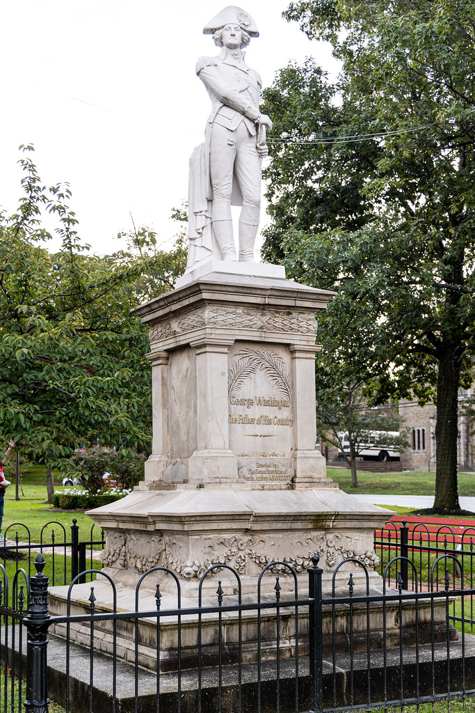 Washington Statue, Market Square, Perth Amboy, New … Flickr